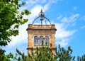 University Tower in Barcelona Royalty Free Stock Photo
