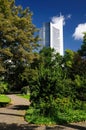 University tower in leipzig Royalty Free Stock Photo