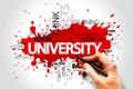 University Royalty Free Stock Photo