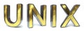 UNIX to golden text