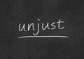 Unjust