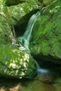Unknow Hidden Waterfalls in a Boulder Field
