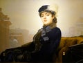 Russian painter Ivan Nikolayevich Kramskoy`s paintings, `Unknown Girl`