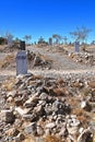 Unknown grave marker at boothill Royalty Free Stock Photo