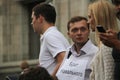 Unknown opposition with the inscription Brother Navalny
