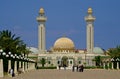 Unknown people are visiting Mausoleum of Habib Bourgiba Royalty Free Stock Photo