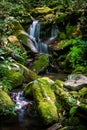 Unknown Waterfall in The Smokies Royalty Free Stock Photo