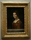 Unknown Woman (La Belle Ferronniere) Leonardo da Vinci.