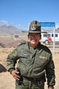Unknown woman police officer from Tiahuanaco