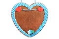 Unlabeled Bavarian gingerbread heart