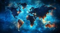 Unleashing Global Potential: World Map in the Digital Business Landscape