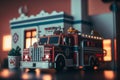 olorful Fire Dragon Rescue Station in Unreal Engine 5