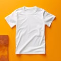 Unleash your creativity with customizable mockup of t-shirt design Royalty Free Stock Photo