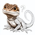 Unleash Your Creativity A Powerful Visual Prompt Generator for Imaginative Lizard Designs Royalty Free Stock Photo