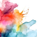 Unleash your creativity with watercolor brush stroke backgrounds for crafters Royalty Free Stock Photo