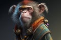 Curious Monkey: A Hyper-Detailed Epic Composition in Unreal Engine 5