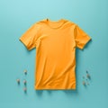 Unleash your imagination with versatile mockup of t-shirt Royalty Free Stock Photo