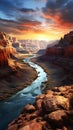 Unleashing the Beauty of a Desert Canyon: A Mesmerizing Journey