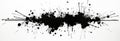 Unleashing Chaos: The Stunning Art of Black Ink Splats and Sprays