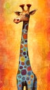 Unleashing the Playful Creativity: A Signature Giraffe Pattern i