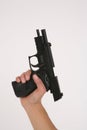 Unloaded Pistol Royalty Free Stock Photo