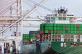 Unloading Cargo Ship