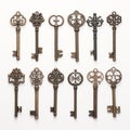 Unlock the Antique Charm of Old Keys