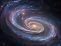 Stellar Symphony: Exploring the Depths of a Deep-Space Spiral