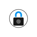 Unlock, unlocked, insecure icon