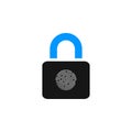 Unlock, unlocked, insecure icon