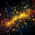 Unlock the wonders of abstract particle backgrounds, unleashing your artistic potential