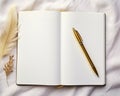 Unlock Your Creativity: A White Notebook & Pen