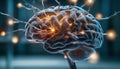 Unlocking Cognitive Flexibility A Brain Training Visual Depicting Glowing Neuron Connections Reshaping into Intricate Puzzles,