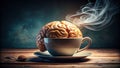 Unlocking Cognitive Potential An AIGenerated Visualization of the Brains Interaction with Caffeine for Enhanced Memory