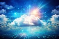 Unlocking the Power of Cloud Computing A Visual Representation of Data Centers Networks and the Future of Technology