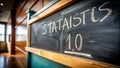Unlocking the Power of Data Statistics Fundamentals Explained on a Classic Blackboard
