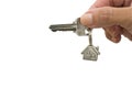 Unlocking Your Door Royalty Free Stock Photo