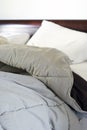 Unmade Bed Royalty Free Stock Photo