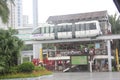 Unmanned aerial sightseeing train platform in SHENZHEN