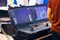 Unmanned aerial vehicle control panel. Defense and military industry