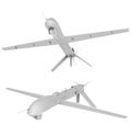 Unmanned air vehicle pack 1 Royalty Free Stock Photo