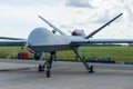 Unmanned combat air vehicle General Atomics MQ-9 Reaper. Royalty Free Stock Photo