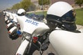 Unmanned police motorcycles