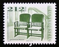 Postage stamp Hungary, 2006, Antique chair, 1900