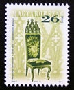 Postage stamp Hungary, 2000, Antique wooden 19th Century Chair