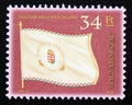 Postage stamp Hungary, 2000, Hungarian flag
