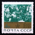 Unused postage stamp Soviet Union, CCCP, 1965, Rest After Battle