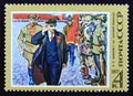 Postage stamp Soviet Union, CCCP, 1977, 107th Birth Anniversary Lenin.