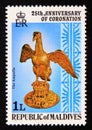 Unused post stamp Maldives 1978, The Ampulla jewelery