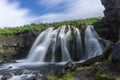 Unnamed Waterfall by the Road 47 on Iceland.